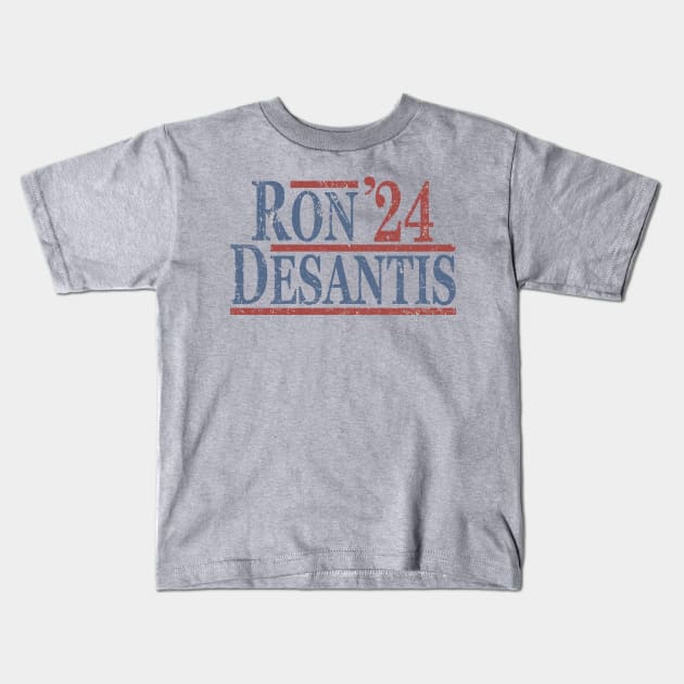 Ron DeSantis For President In 2024 Kids T-Shirt by Etopix